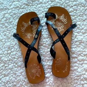 Harley Davidson black wedge sandal - 8.5m